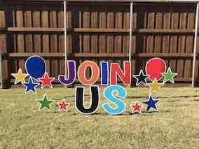 Click here to Start a Yard Greeting Business